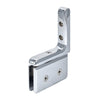 PPH03CH polished chrome brass self-centering pivot hinge for 8-10mm frameless shower glass