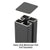 CRL Matte Black Replacement Cap for HD 180° Glass Posts