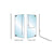 CRL-Blumcraft® Polished Stainless LH Reverse Glass Dummy Handle