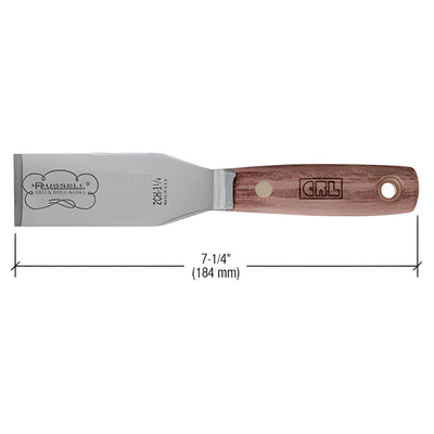 CRL Russell® 1-1/4 in Putty Chisel Glazing Scraper