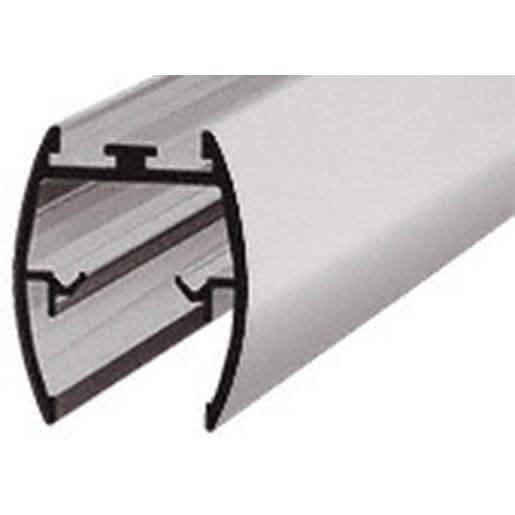 CRL Brushed Nickel 144-Inch Header for CK/DK Cottage Series Sliding Doors