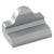CRL Clear Anodized Handle Base - Replacement Door Hardware
