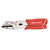 CRL Plastic Cross-Cut Trim Snips for Vinyl & PVC
