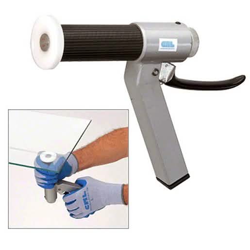 Close-up of CRL Thick Glass Cut Opening Tapper with ergonomic handle, perfect for precisio