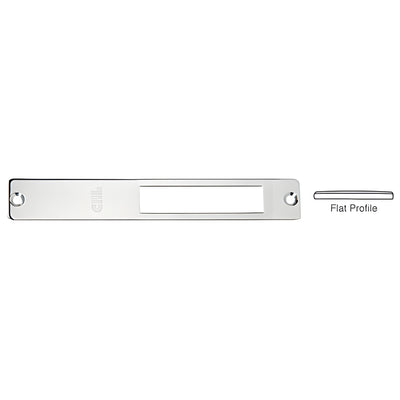CRL Polished Stainless Center Lock Strike Plate for DH410/DT410