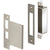 CRL Right-Hand Strike Plate for 6x10 Entrance Center Lock, 6 in Jamb