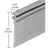 CRL 36 in Gray Vinyl T-Sweep Shower Door Seal (Replacement)