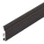 Fallbrook Matte Black Center-Pivot Door Frame Filler 236 in
