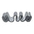 CRL Slider-to-Slider Accordion Boot Seal - Window Weatherstrip