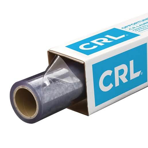 CRL 36" Super Clear Vinyl .012" Film - High-quality, versatile window protection solution.