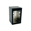 CRL Matte Black Premium Brixen Series Two Door Bypass Sliding Shower Door System with Concealed Hardware