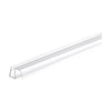 CRL Brushed Stainless Steel Deluxe 180 Degree Cambridge Series Two Door Bypass Sliding Shower Door System