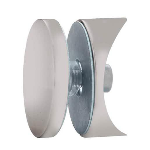 "Elegant CRL Brushed Nickel 84" Hydroslide 180° Sliding Shower Door Kit for modern bathroo