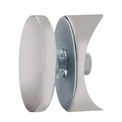 "Elegant CRL Brushed Nickel 84" Hydroslide 180° Sliding Shower Door Kit for modern bathroo