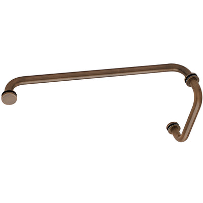 CRL BM Series Antique Bronze 6 in Pull & 18 in Towel Bar w/ Washers