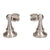 CRL Brushed Nickel Victorian Mirror Pivot Hinge - Replacement