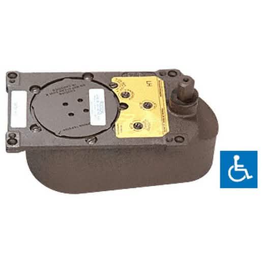 Rixson Model PH27 Left Hand 105° Floor Closer Body, 8.5 Lb Offset, Hold Open Feature