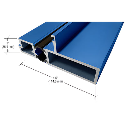 CRL-U.S. Aluminum Series 900 Terrace Door Frame 21'2" Custom Paint