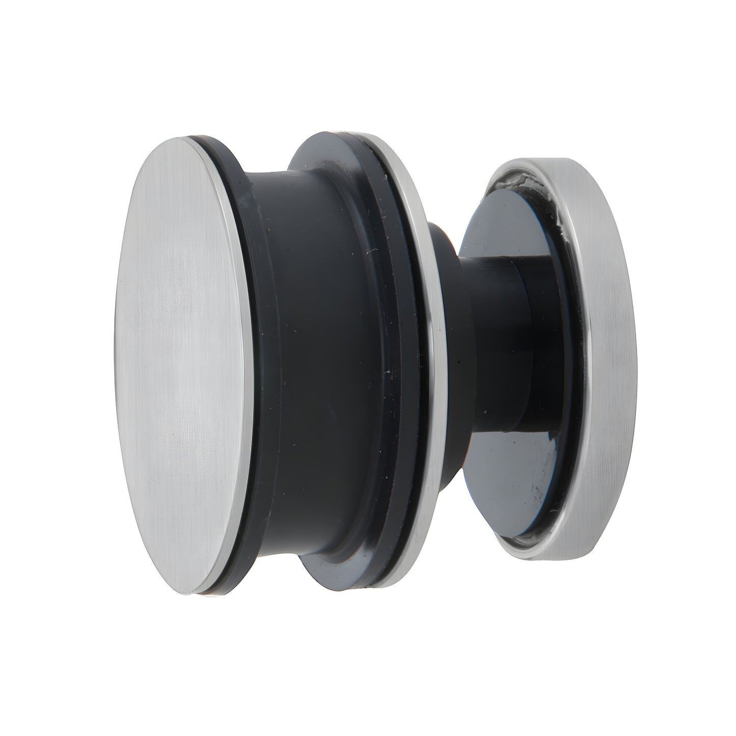 Brushed stainless steel replacement roller for Serenity SER78 sliding shower door (SKU SERNR1BS), for 8-10mm tempered glass