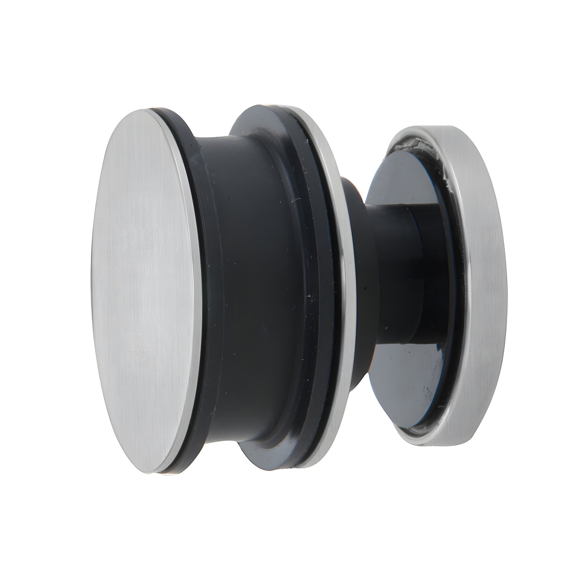 Brushed stainless steel replacement roller for Serenity SER78 sliding shower door (SKU SERNR1BS), for 8-10mm tempered glass