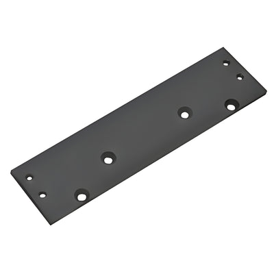 CRL Black Narrow Drop Plate - Glass Door Hardware