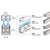 CRL Double Track Ball Bearing Replacement Assembly for Sliding Doors