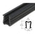 CRL Black Rubber Cap Rail Insert for 1/2", 5/8" & 9/16" Glass