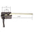CRL Bronze 9.5 in Left-Hand Casement Window Operator Replacement