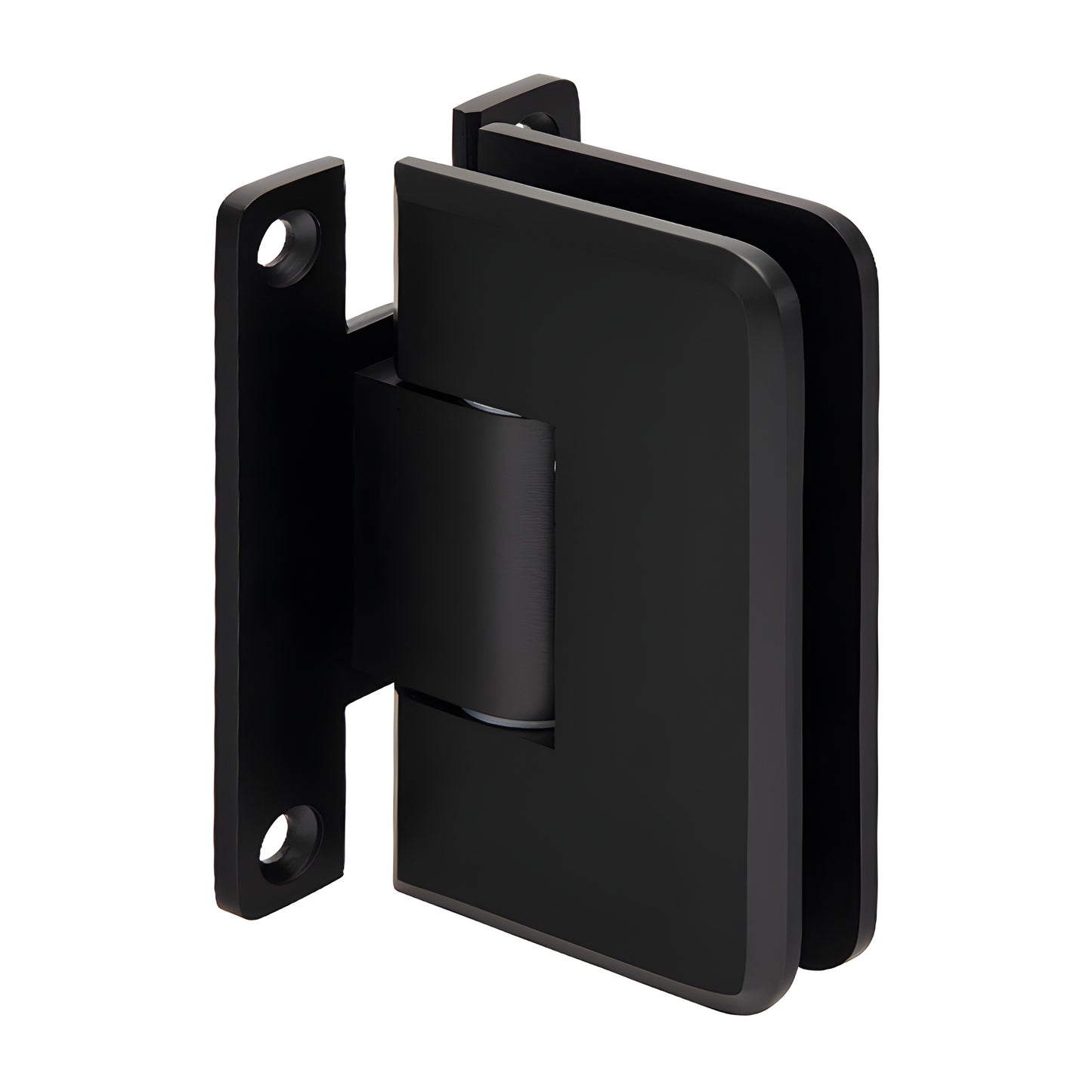 PLY0370RB oil-rubbed bronze solid brass heavy-duty frameless shower door hinge, wall-mount for 3/8-1/2 in glass