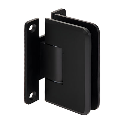 PLY0370RB oil-rubbed bronze solid brass heavy-duty frameless shower door hinge, wall-mount for 3/8-1/2 in glass