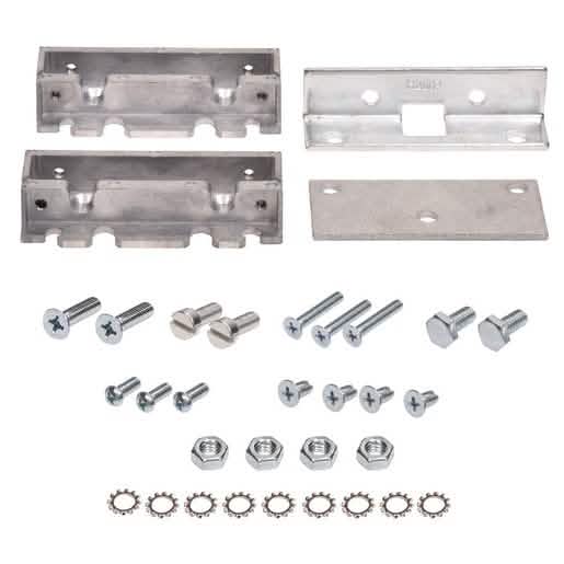 CRL Jackson® Mounting Clip Set for Offset Installation of Overhead Concealed Door Closers