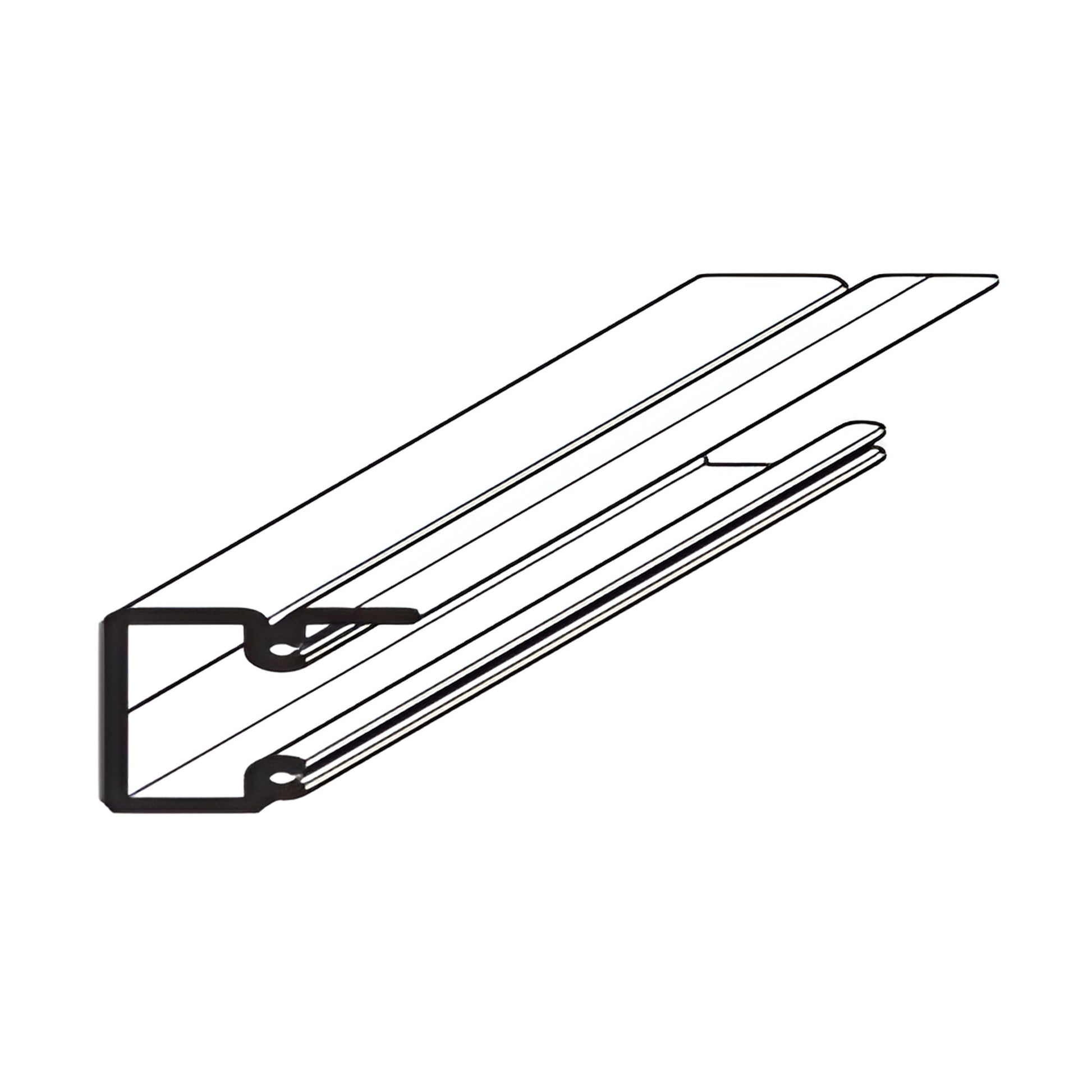 AP77899 mill finish 90 head and sill corner hardware for extruded aluminum framing (illustration)