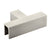 CRL 90° Brushed Nickel T-Junction Clamp for Frameless Glass