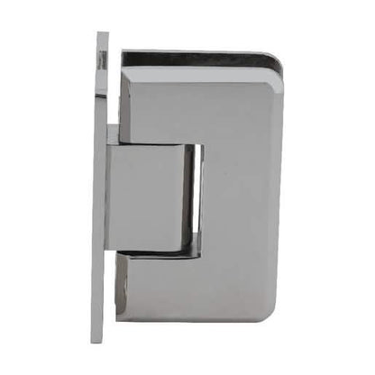 CRL Polished Nickel Cologne 037 Series Wall Mount 'H' Back Plate Hinge - Sleek and Durable