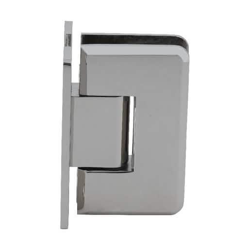 CRL Polished Nickel Cologne 037 Series Wall Mount 'H' Back Plate Hinge - Sleek and Durable