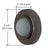 CRL Bronze Wall-Mounted Convex Doorstop
