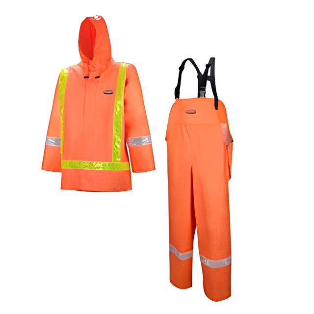 801 Hurricane, Orange, Traffic Suit – 4XL – 1 Ea