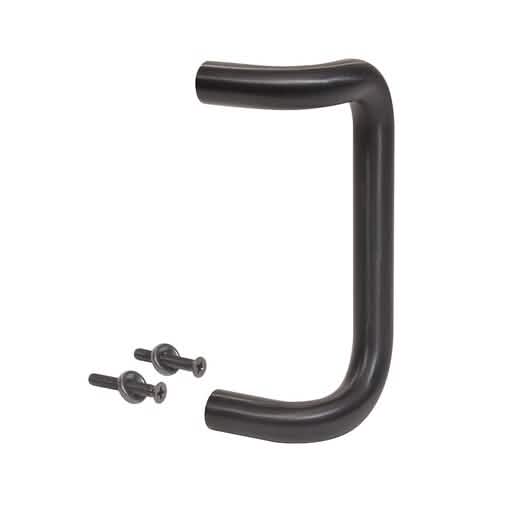 CRL 8\" Oil Rubbed Bronze Offset Pull Handle - Elegant Design, Durable Finish