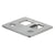 CRL Anochrome Metal Center Rest for Glass Doors