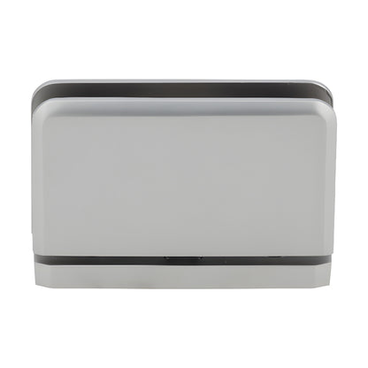 PPH01SN satin-nickel brass pivot hinge for 5/16-3/8" (8-10mm) tempered glass shower doors, beveled, self-centering