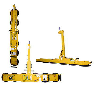 CRL Wood's Low-Profile Manual Glass Rotator/Tilter w/ Pad 1,100 lb