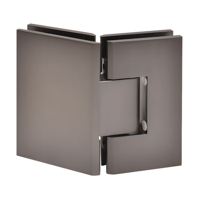 CRL Vienna 045 135° Matte Gunmetal Glass-to-Glass Shower Hinge
