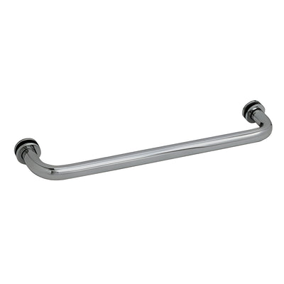 CRL BM Series 18-inch Polished Nickel Single-Sided Bathroom Towel Bar
