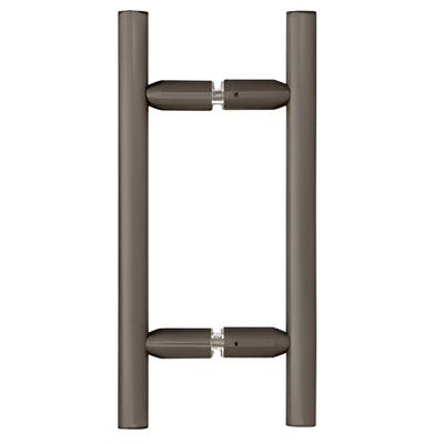 CRL Oil Rubbed Bronze 6" Ladder Style Back-to-Back Pull Handle