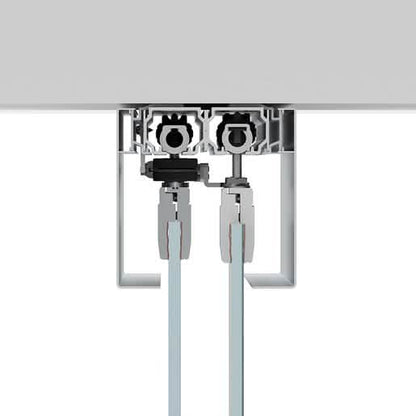 "CRL50 Series Two Panel Telescoping Ceiling Mount Kit, Right Stack - Sleek & Durable Desig