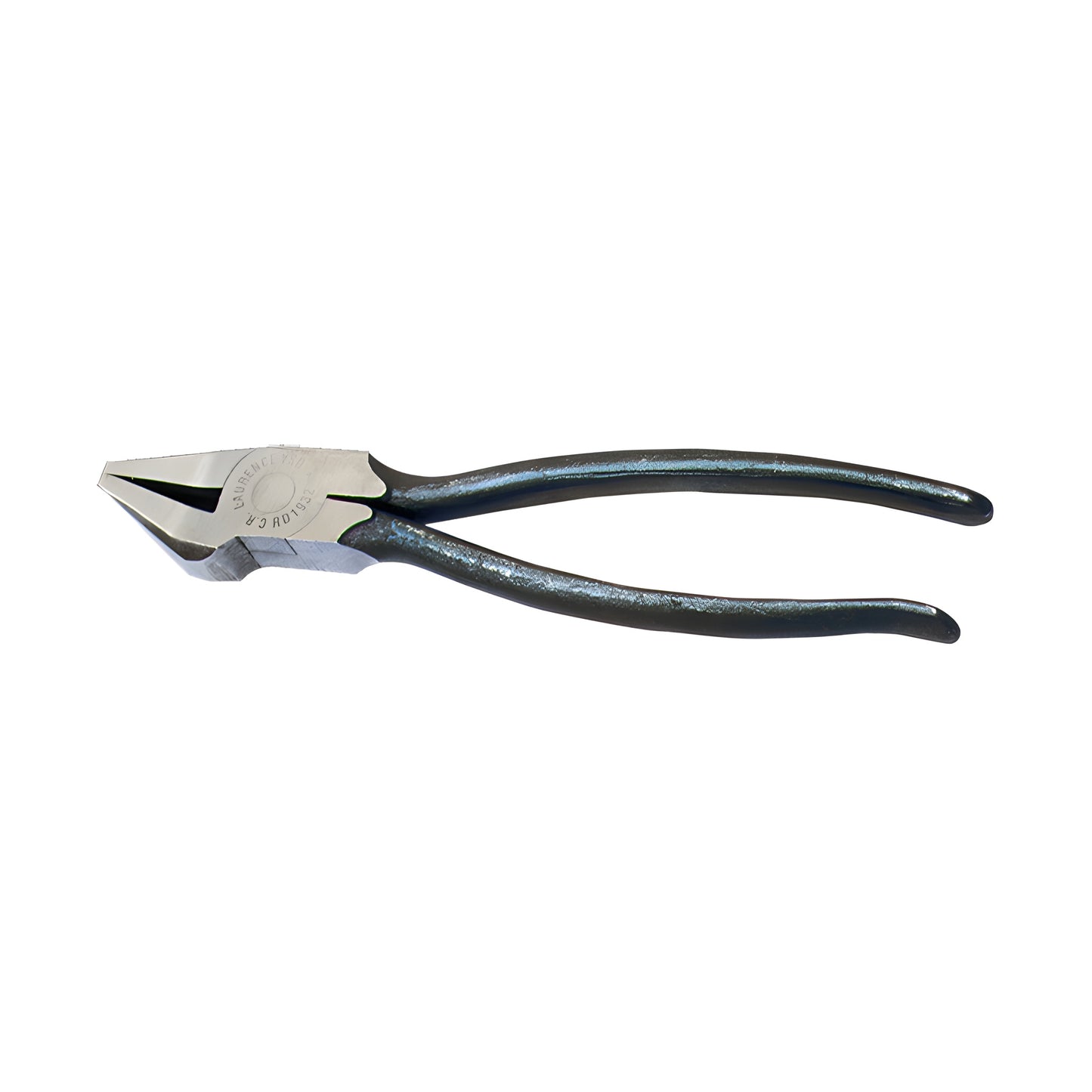 RD1932 CRL 8.5 in forged drop-jaw glass pliers, polished jaws and black handles, for glass up to 1/2 in.
