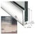CRL Polished Stainless 2.5" Left-Hand Slim Door Rail w/ Lock, Custom