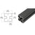 CRL Matte Black 156" Heavy-Duty Windscreen Replacement Post