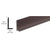 CRL 1/4 in Bronze Electrostatic Powder-Coated Aluminum L-Bar