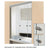 CRL Duranodic Anodized Bronze Sharyn Frameless Pass-Thru, Custom Size